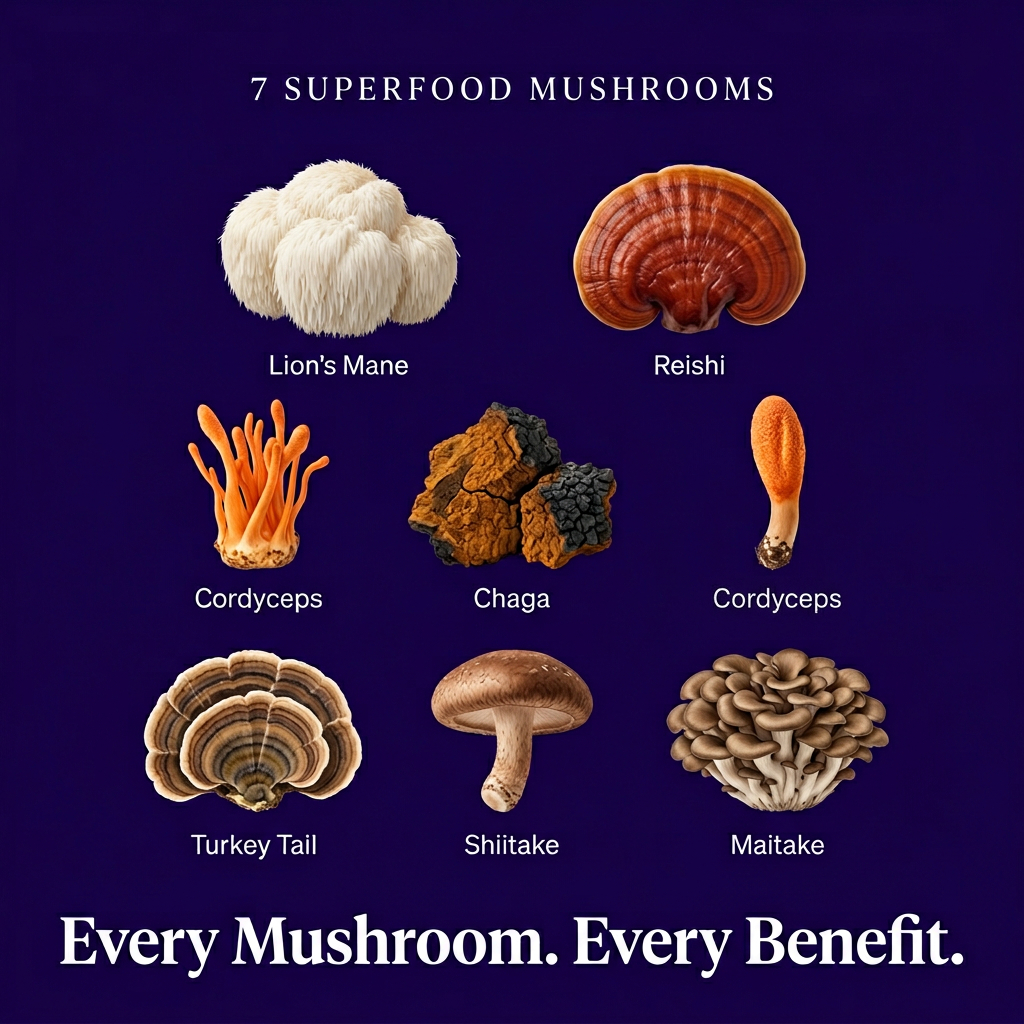 ORIGEN 7 superfood mushrooms